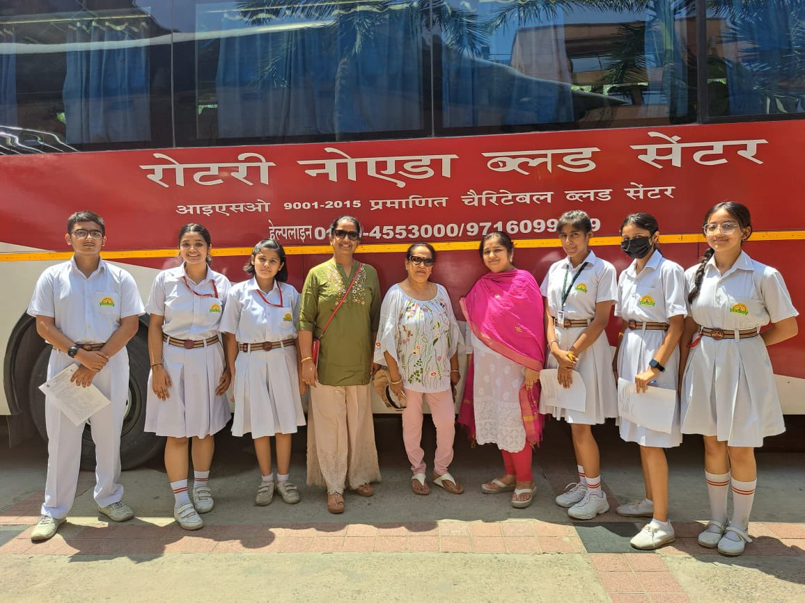 𝐆𝐈𝐕𝐄 𝐓𝐇𝐄 𝐆𝐈𝐅𝐓 𝐎𝐅 𝐋𝐈𝐅𝐄 : 𝐃𝐎𝐍𝐀𝐓𝐄 

Blood Donation Camp in collaboration with Rotary Club of Noida 
Parents and teachers became proud blood donors by donating blood to save life and spreading smiles.

#blooddonationcamp #asnschool #rotaryclub @g20org @NssrdD