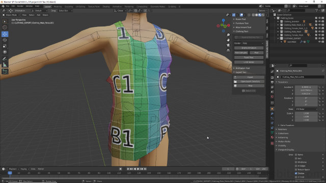 KatsBits's tweet photo. "Toolkit - Clothing" https://t.co/azS4VBpmWq taking a look at IMVU clothing basics using the toolkit for Blender.
#fashion #b3d #blender #blender3d #digitalart #gameart #gamedev #indiedev #metaverse #virtualworld #vr #augmentedreality #clothing #IMVU #IMVUcreator #IMVUtoolkit https://t.co/FydBgqfk6K