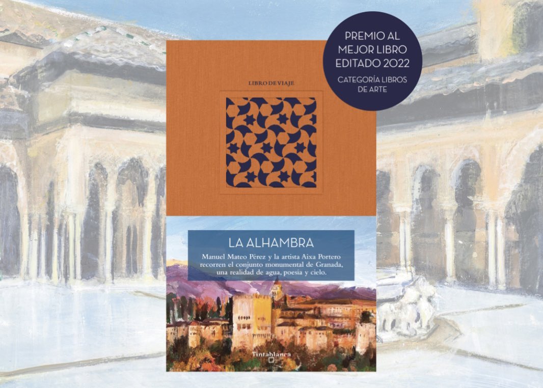 “Una obra original que aporta una buena presentación con excelentes ilustraciones, en un juego de diálogo con el lector…”

La #Alhambra de <a href="/unatintablanca/">Tintablanca Libros</a>, premio a los Libros Mejor Editados en España 💚

¡Enhorabuena! 

tintablanca.com/larevista/la-a…

#AlhambraCultura