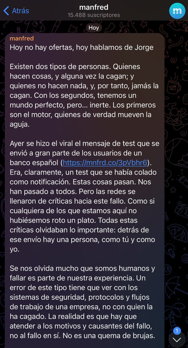 davidquiros's tweet photo. Grandes @getmanfred y grande Jorge 👏🏼👏🏼👏🏼👏🏼👏🏼 Todos la hemos cagado alguna vez y todos los que hacemos cosas lo seguiremos haciendo… #todossomosjorge https://t.co/kFQY5tslbR
