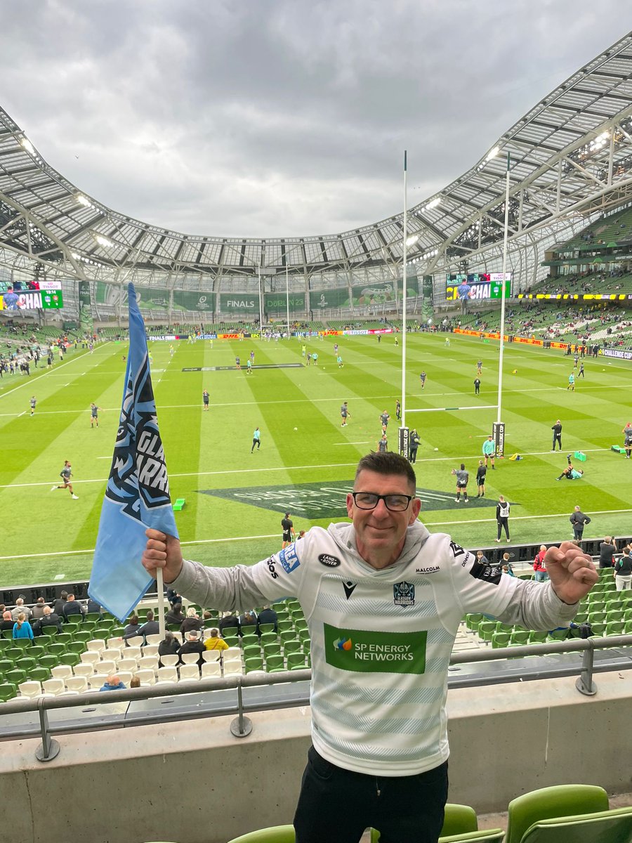 A trip to Dublin being a Warrior.   <a href="/GlasgowWarriors/">Glasgow Warriors</a>