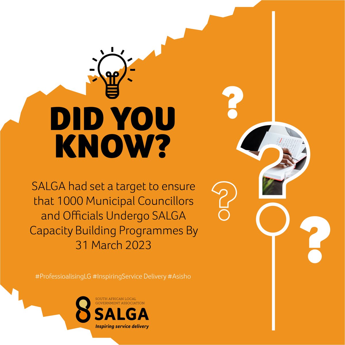 SALGA_Gov's tweet photo. To Professionalise Local Government, SALGA trains Councillors and Municipal Officials.  #ProfessionalisingLG #InspiringServiceDelivery #Asisho https://t.co/8R1cxnuJtC