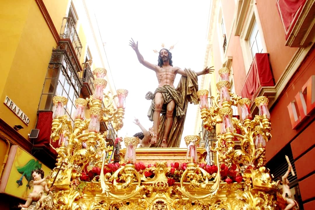 Sagrada Resurrección @ResurreccionSev #SemanaSanta #SemanaSanta2023 #Sevilla #semanasantasevilla #SSantaSevilla23