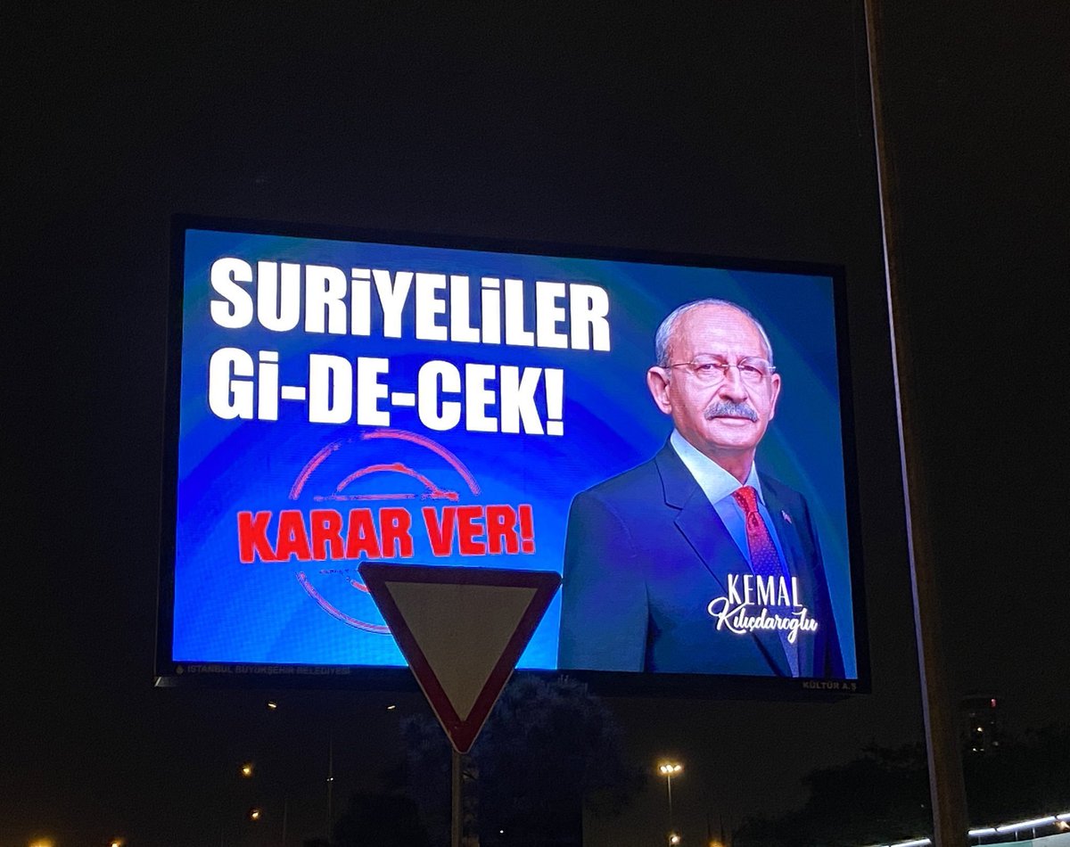 Kılıçdaroğlu’nun yeni kampanya görselleri.