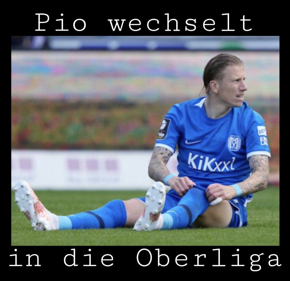 Abgang #1: Pio wechselt in die Oberliga nach TuS Bövinghausen. 4 1/2 Jahre lief er im @svmeppen1912 Jersey auf. Nun geht er zur neuen Saison. 
#svmeppen #ndsvm #svm #einTEAM #immerweiter #nurzusammen #zeigtsuns #TEAMsvm #nurnachvorne 
.
Alle Infos zum SVM hier und auf Instagram.