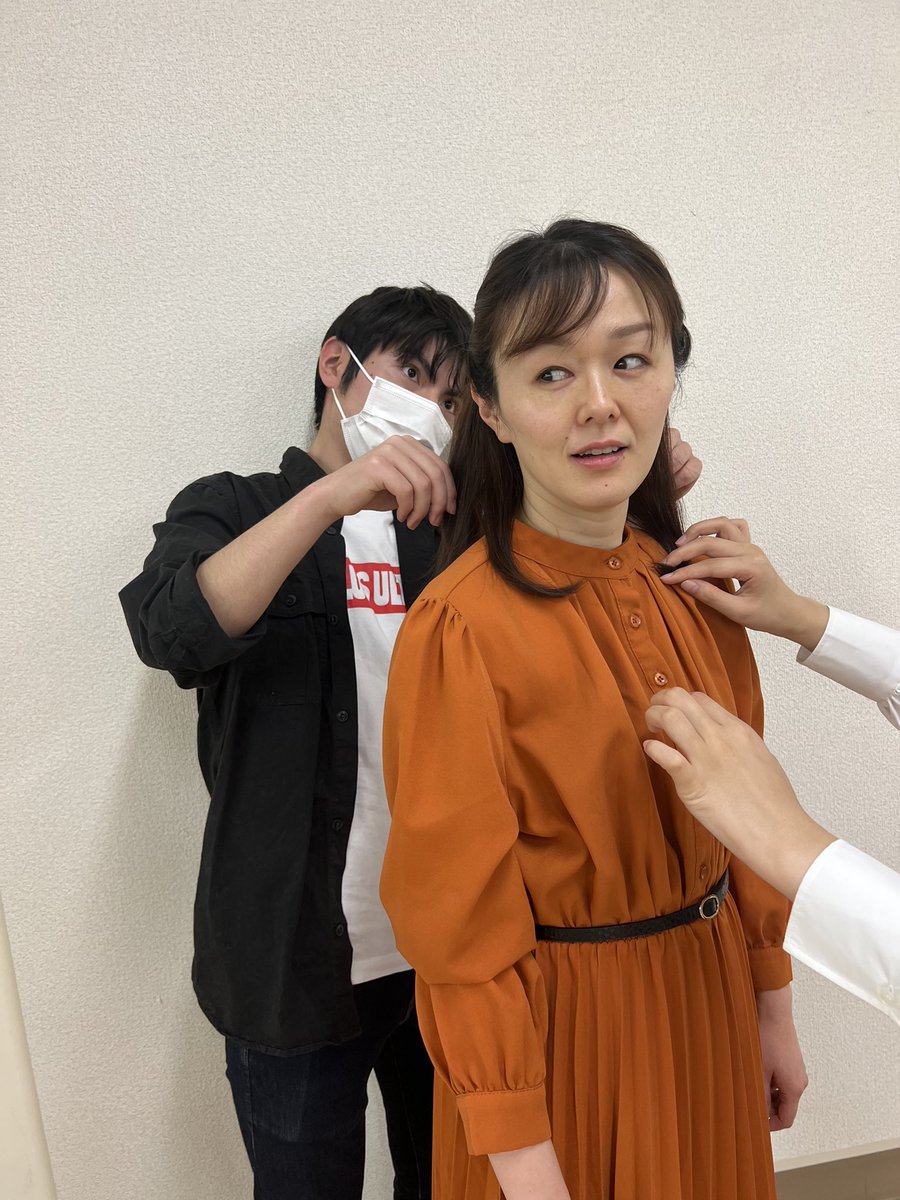 ACTIS_tts's tweet photo. 鹿児島からこんにちは😃
お互いにヘアメイクして写真を撮りました！
#楠元ひろみ
#道岡侑司
#アクティブカ���シマ
#アクティブハカタ https://t.co/4UITPGfzBl