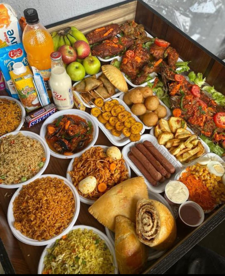 PulseNigeria247's tweet photo. Remove three things from this sumptuous menu😋 https://t.co/IqRxGx7FTc