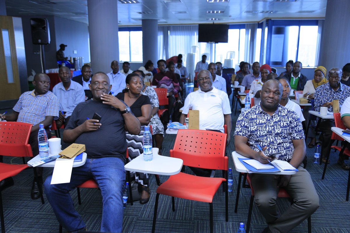 CentenaryBank's tweet photo. Today, we gather at Mapeera House to engage in a training session focused on constructing a thriving SACCO. Our esteemed customers have joined us to gain valuable insights into the day-to-day operations and essential requirements to effectively achieve Sacco's objectives. https://t.co/GwEJFq3HhA
