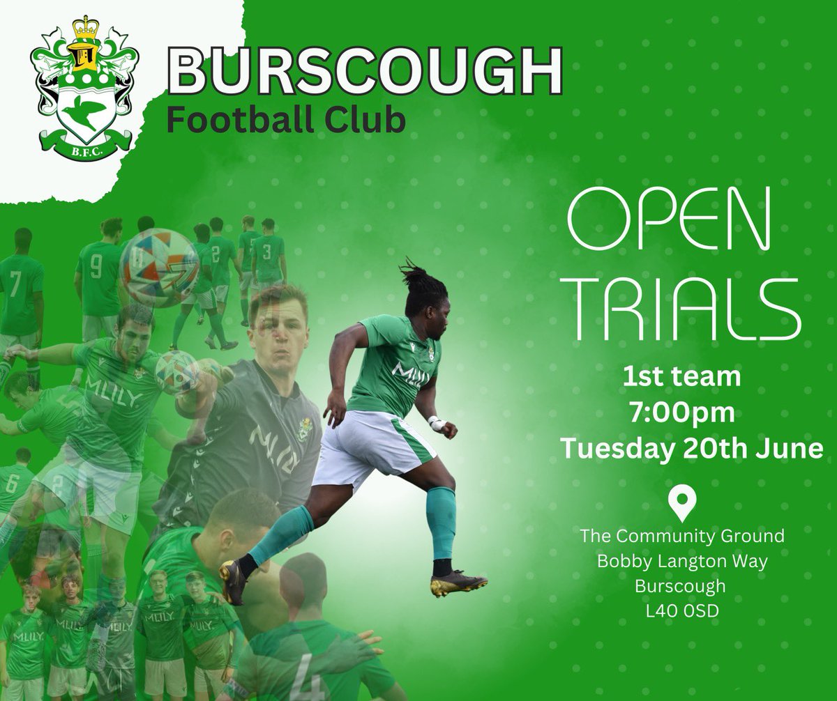 BurscoughFC1946's tweet photo. If interested please send your details through Direct Message or by email on Marketing@burscoughfc.com https://t.co/EUTcuFeTg3