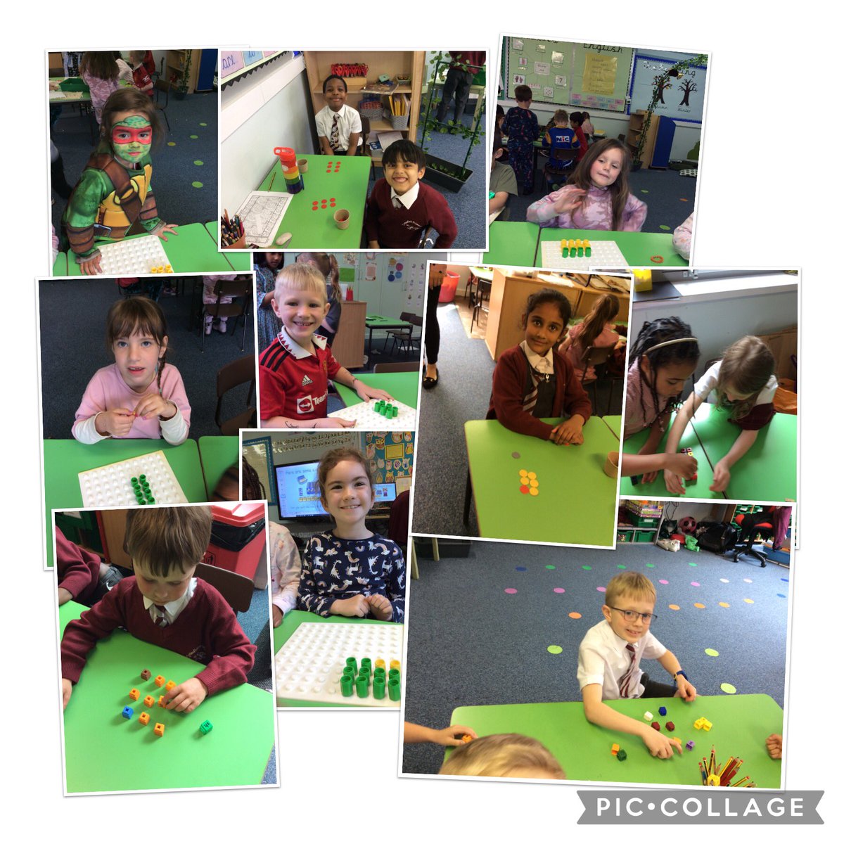 TyntesfieldCM's tweet photo. This week we have been spotting and building arrays - even on Break the Rules day! I wonder if our children will find any arrays at home? https://t.co/CjMgS0KStR