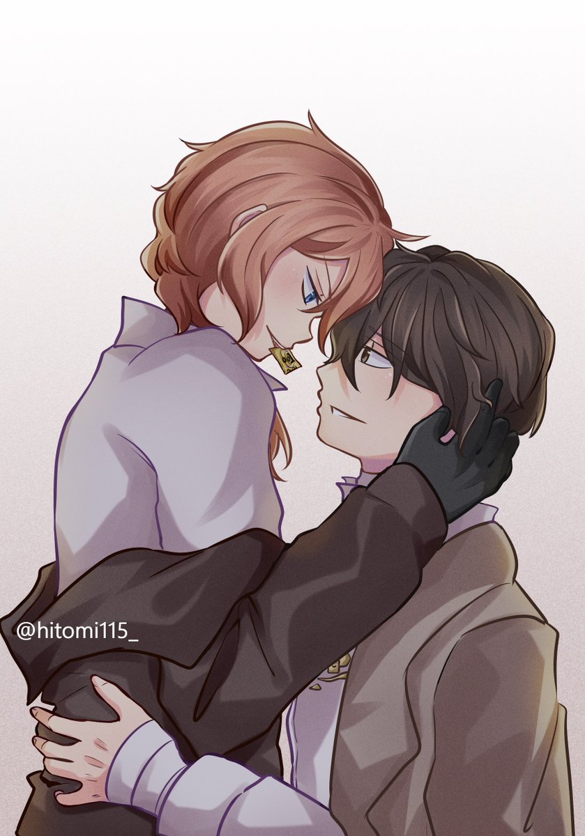 520❤️❤️ 

#文豪ストレイドッグス   
#双黒 
#太中 
#Soukoku
#文豪ストレイドッグス太宰治 
#文豪ストレイドッグス中原中也