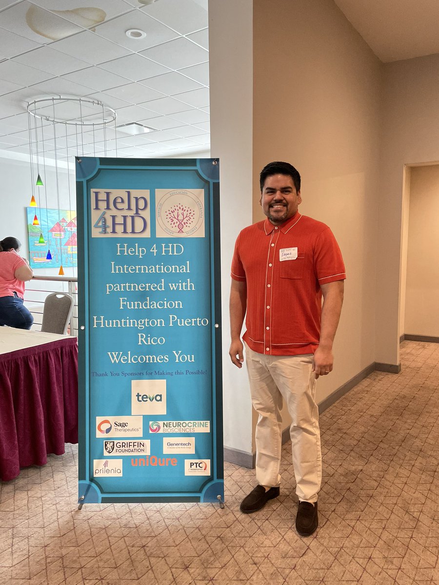 uniQure_NV's tweet image. uniQure is excited to join the @help4hd event today in Puerto Rico! Together we’re spreading knowledge and supporting those affected by #huntingtonsdisease. #HuntingtonsDiseaseAwareness #Help4HD