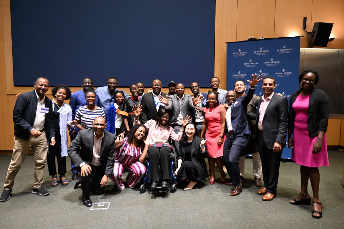 GlobalRSLI's tweet photo. Congratulations to the graduating cohort of #GRSCL2023! Two amazing weeks of learning, collaboration, engagement and fun came to a close with our award ceremony @JohnsHopkinsSPH. A big thanks to @BloombergDotOrg for their support to the course. #UNGRSW #RoadSafety https://t.co/7yZuvtGSyR