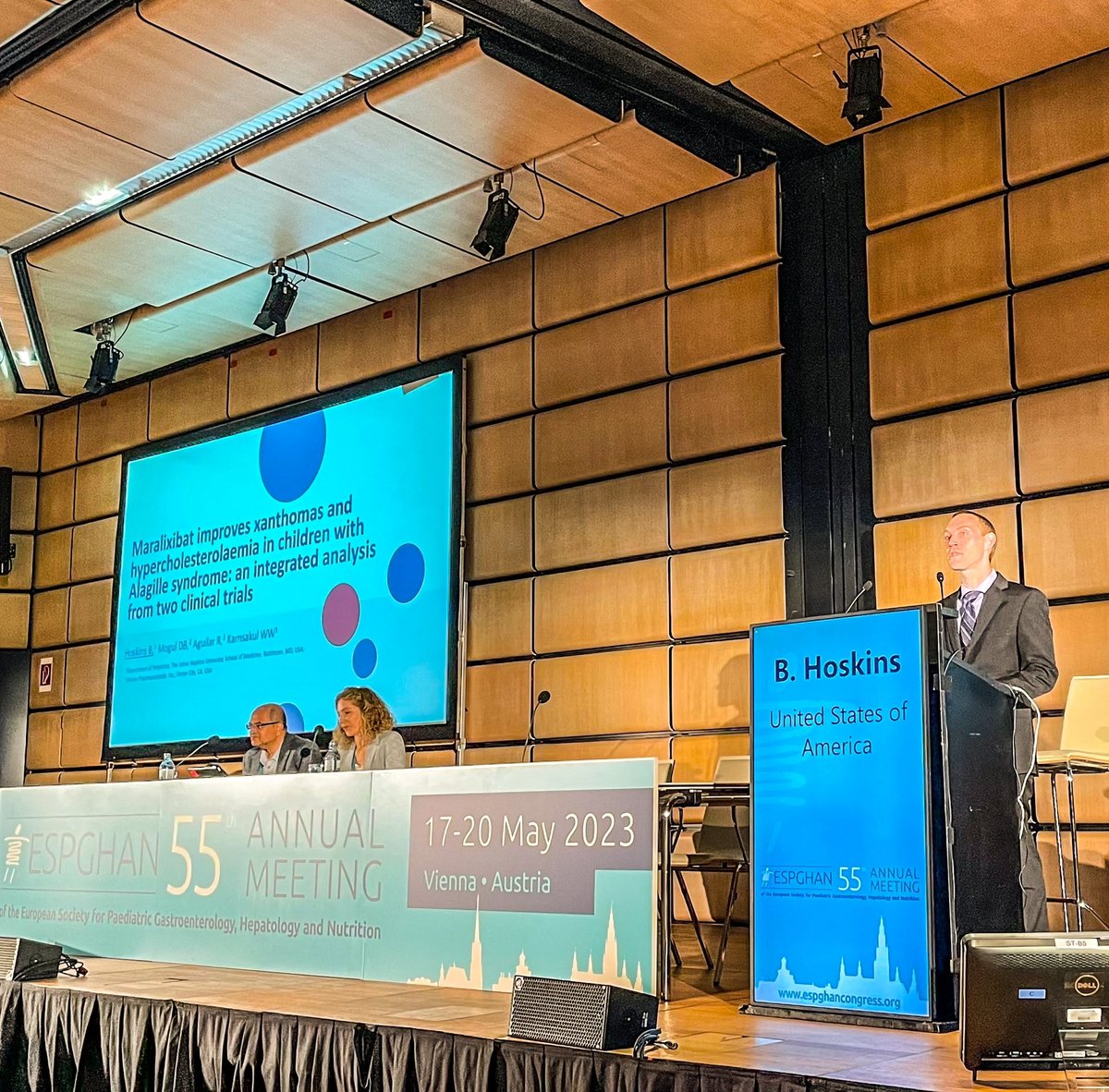 I had a wonderful time speaking at the European Society for Paediatric Gastroenterology, Hepatology, and Nutrition (#ESPGHAN23) 55th Annual Meeting in Vienna, Austria. All sessions were fantastic, especially on endoscopy

@ESPGHANSociety @mirumpharma @HopkinsKids @HopkinsMedicine