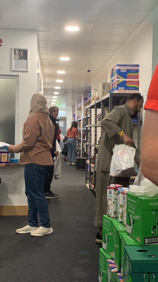 You know, the more we do this, the more amazed we are at how supportive our community is. 

Around 100 food parcels sent out yesterday &amp; today, 100% packed &amp; delivered by volunteers. 

Huge thank you to everyone involved in our project!! Enjoy a well deserved rest this weekend 😊