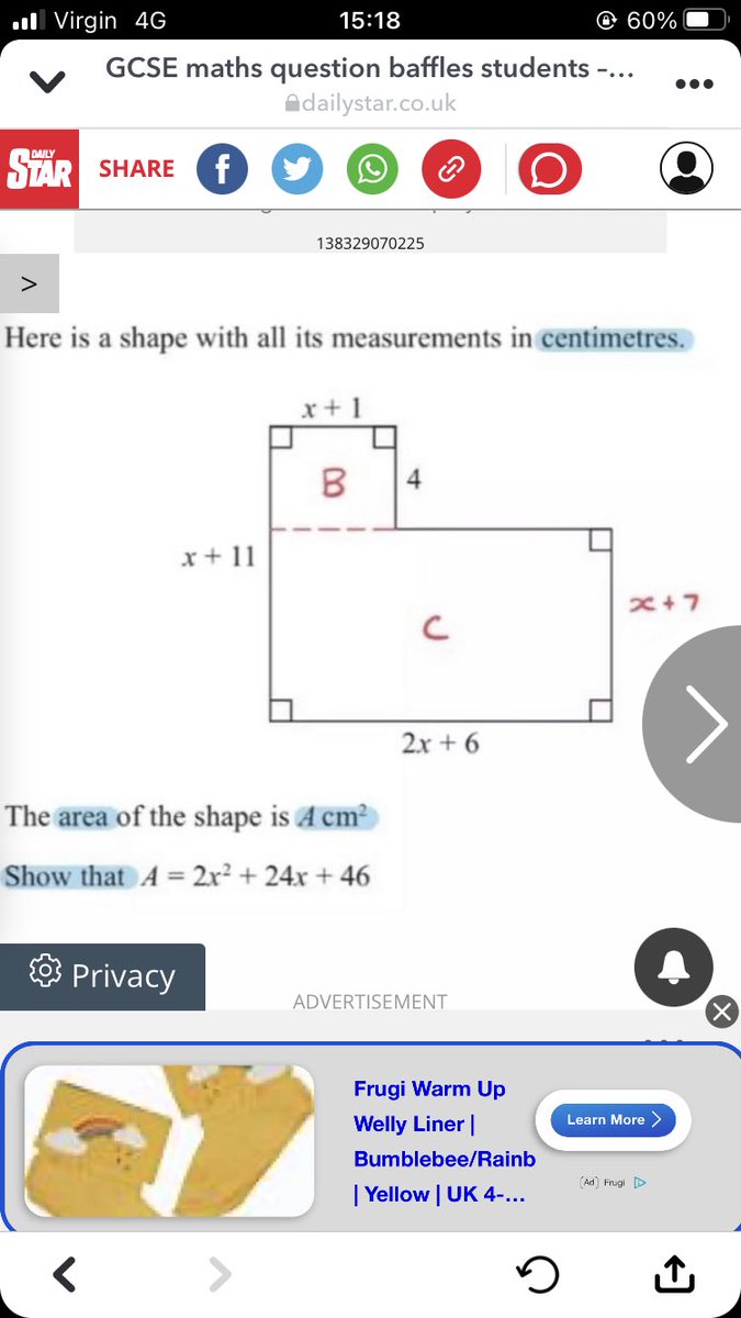 Why are people complaining about this question in GCSE maths 💀
