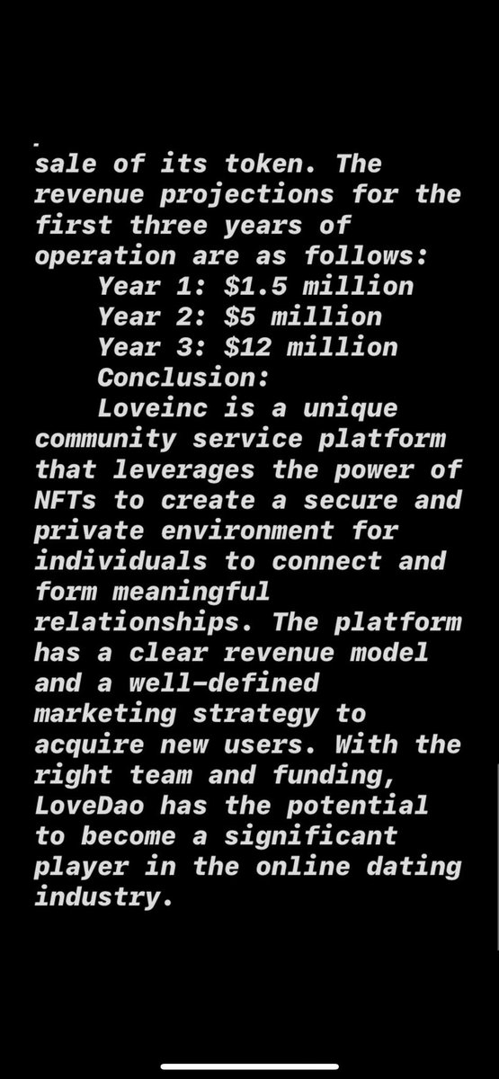 LoveIncNFT's tweet photo. Token info Project plan https://t.co/Up1SdaO9Gz