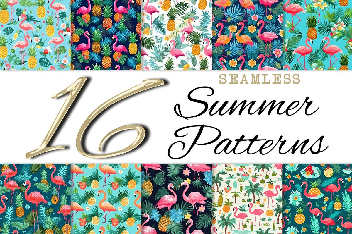 StreetCatCity's tweet photo. FLASH 24 Hr SALE - Get 75% off these beautiful seamless Summer Pattern Set! For Commercial Use - Now under $2! For 24 Hours Only - get yours today!
https://t.co/4a5Xri4Svj
#pink #blue #animal #summerpatterns #tropicalpatterns #summer #pineapples #flamingos #beach https://t.co/EIFPXxxcLW