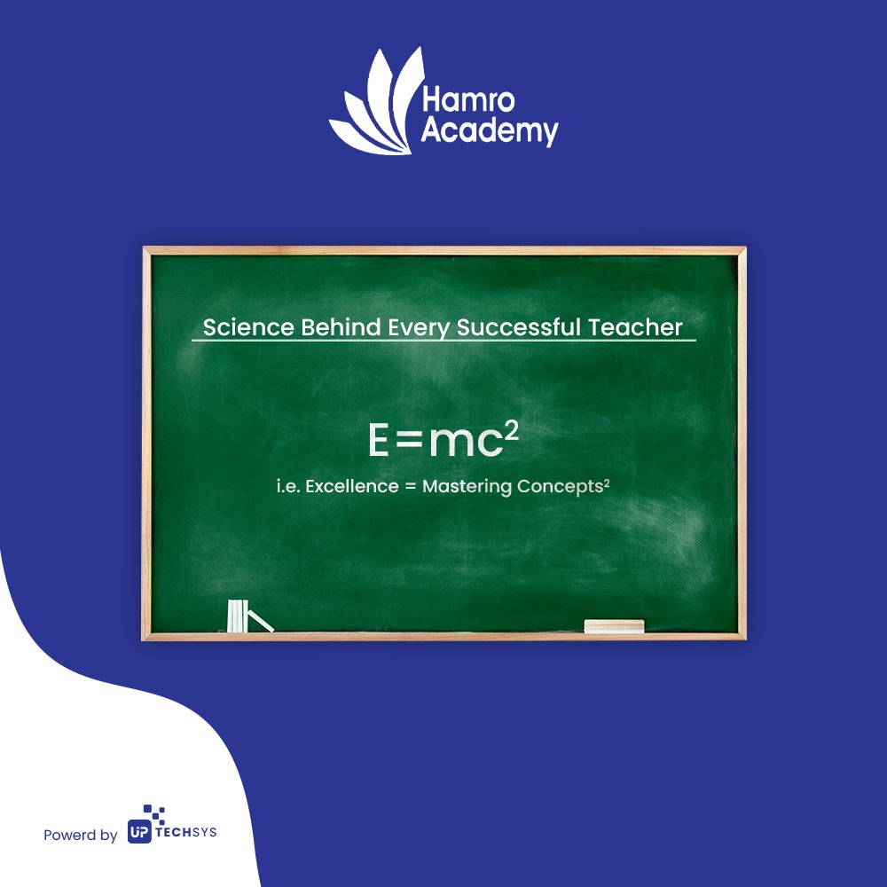 The actual science behind every successful school/college teacher!

#hamroacademy #schoolmanagementsystem #SMS #school #institution #college #student #teacher #management #AlbertEinstein #success