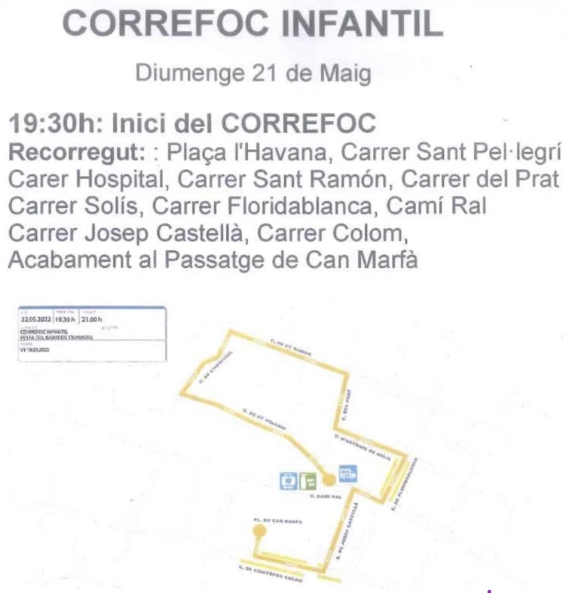 Demà comencem la temporada 2023 amb la Momeroteta al barri de l’Havana. Ens acompanyareu? 🥁🔥🤩 <a href="/CulturaMataro/">Cultura Mataró</a> #FestesdeBarri #correfoc #Mataró <a href="/Dracdemataro/">Drac de Mataró</a> #ColladeDiablesdeLaLlàntia