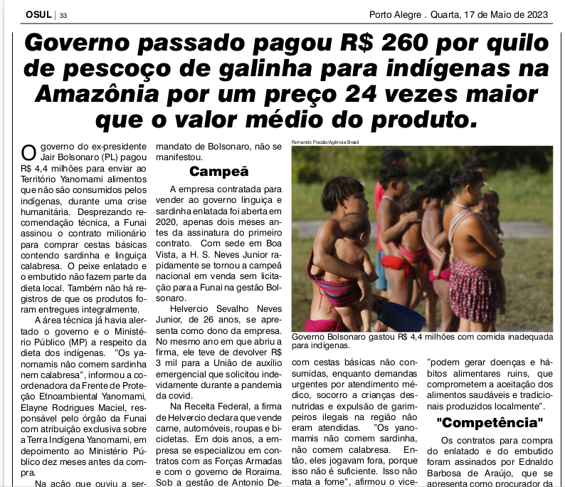 Sob o lema  de "político mais honesto do Brasil" o ex-presidente Bolsonaro se elegeu, contando com muito marketing digital, fakenews e bots Mas as ações corruptas e criminosas durante seu governo superaram as expectativas com superfaturamentos e outras encrencas pesadas.