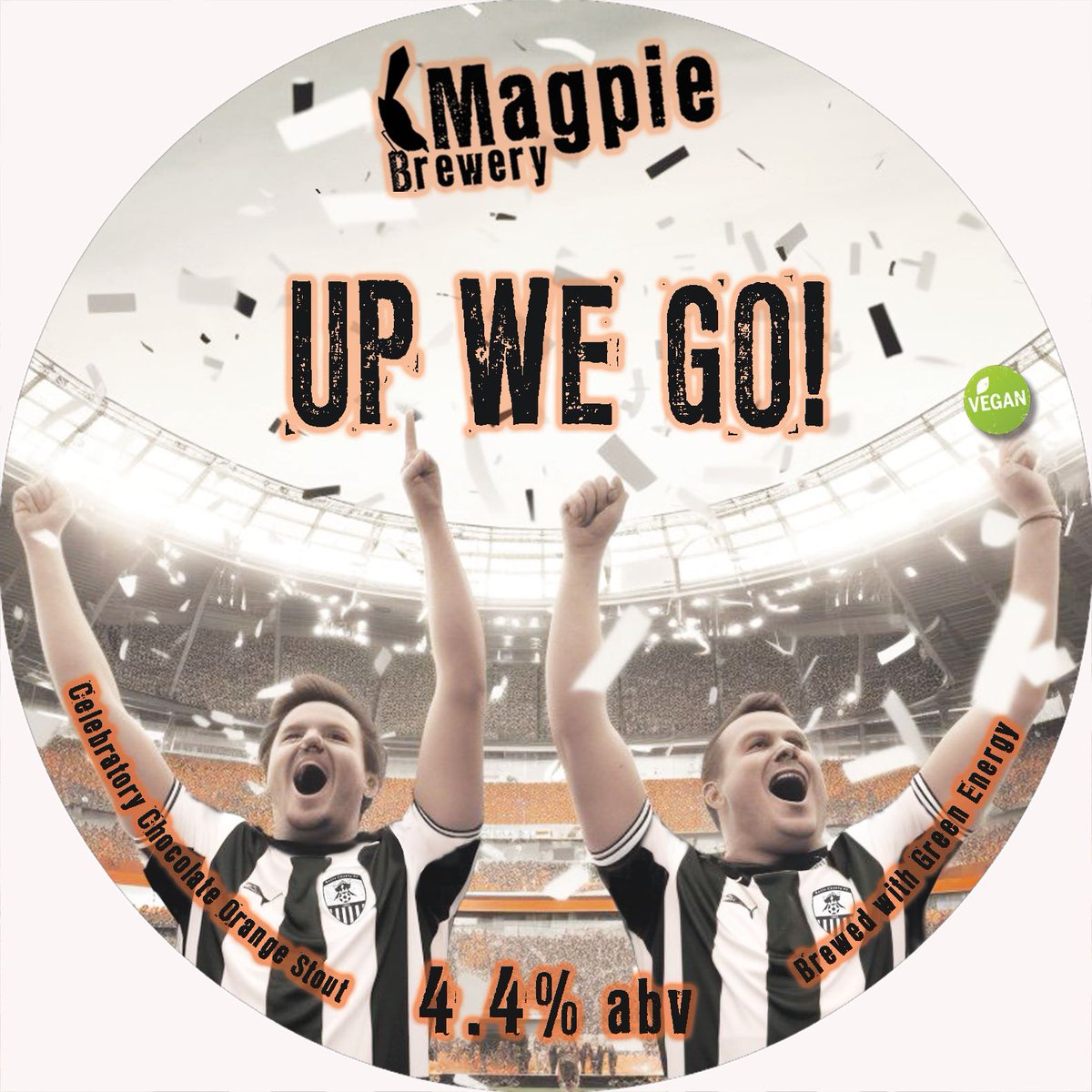 MagpieBrewery's tweet image. This one's for you, @Official_NCFC fans! We wouldn't be living up to our name if we didn't release a special beer

Pubs, pre-order casks now for delivery on 3rd June. 

#magpies #chocolateorange #stout #Nottingham #Notts #realale #CraftBeer #LimitedEdition #PROMOTION