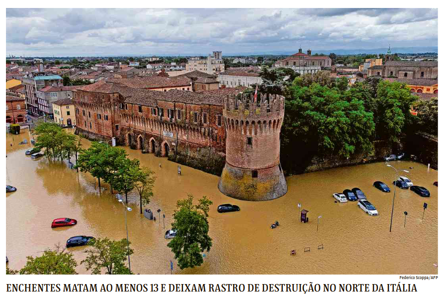 No Brasil as enchentes sempre ocorreram, em geral sacrificando áreas periféricas com menor atenção governamental. Na Europa têm sido diferente. #aquecimentoglobal #meioambiente
