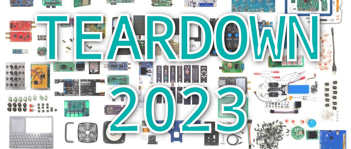 @crowd_supply #Teardown2023 is about a month away.  Come see my short talk 'Adventures in Flashloaders'
This should be fun.  Hope to see you there. 
crowdsupply.com/teardown/portl…