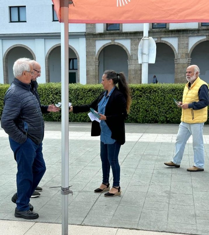 En el Paseo Marítimo.

#ciudadanoscoruña #Ciudadanos #cscoruña #acoruña #ACoruña #28M #Galicia #acoruna