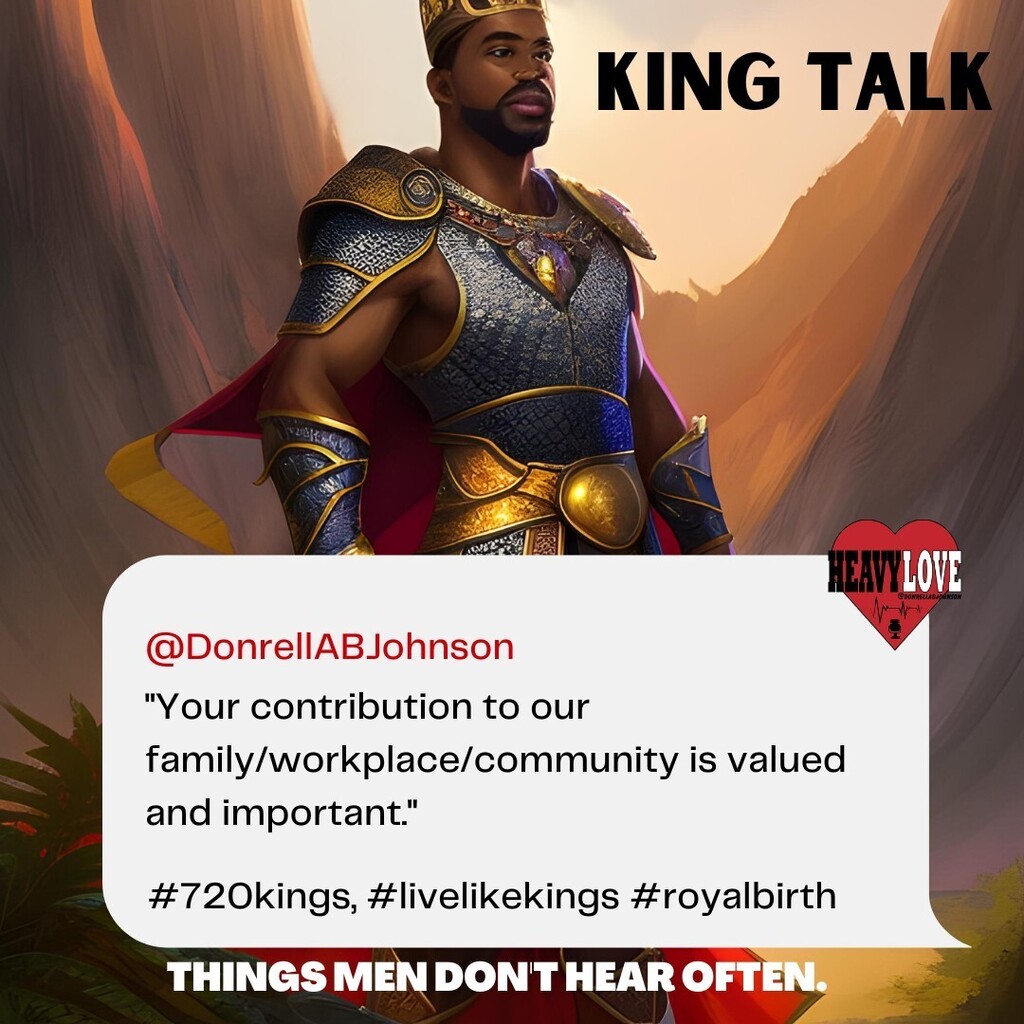 donrellajohnson's tweet photo. LIVE LIKE KINGS #720kings #spiritual #physical #leadership #mensleadership #selfawareness #relationships #finances #health #career #business #adventure #menofvalor https://t.co/CFuvVt2Aqs https://t.co/UvejSRcDo8