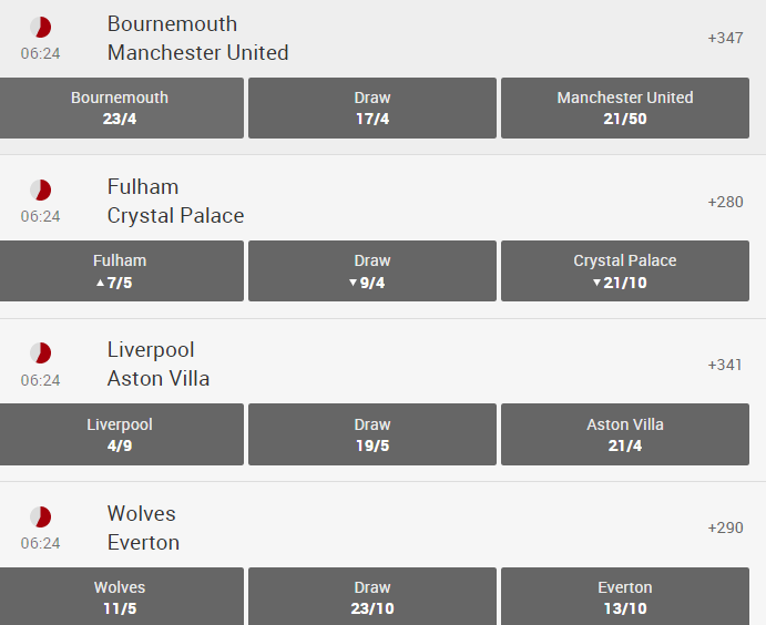 Four crackers coming up in the #PremierLeague with huge ramifications for some... 

Fancy an away day special? All four visiting teams to win pays 60/1. Fancy it?

stly.32red.com/PL_2005

🔞 #BeGambleAware | #PL