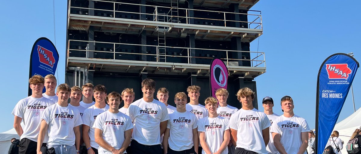 It’s STATE MEET DAY 3! Proud of these guys efforts this weekend &amp; what they mean to our community as leaders. Go Tigers! #Unlimited