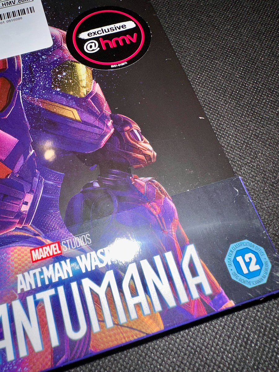 New Arrival From @hmvtweets @AntMan Steelbook With A Pretty Fly Colour Scheme. I I’ve Not Seen Tha Movie Yet So Hopefully I Can Fit It In Sometime Over Tha Weekend.
#AntManAndTheWaspQuantumania #HMV #4KUHD #Marvel #Steelbook #BluRay #LGOLED