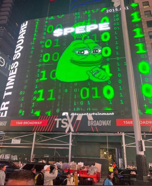 $PEPE IS A GLOBAL MOVEMENT. 

$PEPE IS CULTURE. 🐸💚