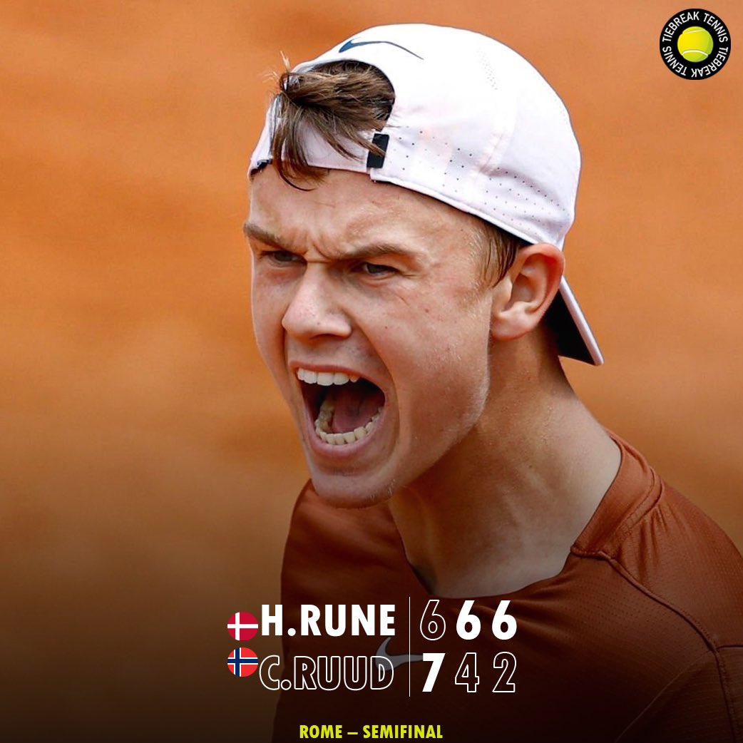 Holger is the ROCKET MAN 🚀

📸Getty 
#holgerrune #rune #ibi23 #tiebreaktennis #atp