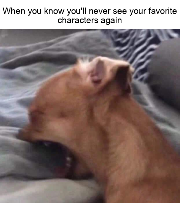 MemeThisBender's tweet photo. @Har_veey @mayilong0 "When your favorite show gets cancelled after one season" - Use a picture of a person screaming into a pillow. https://t.co/rbNFLPv14T