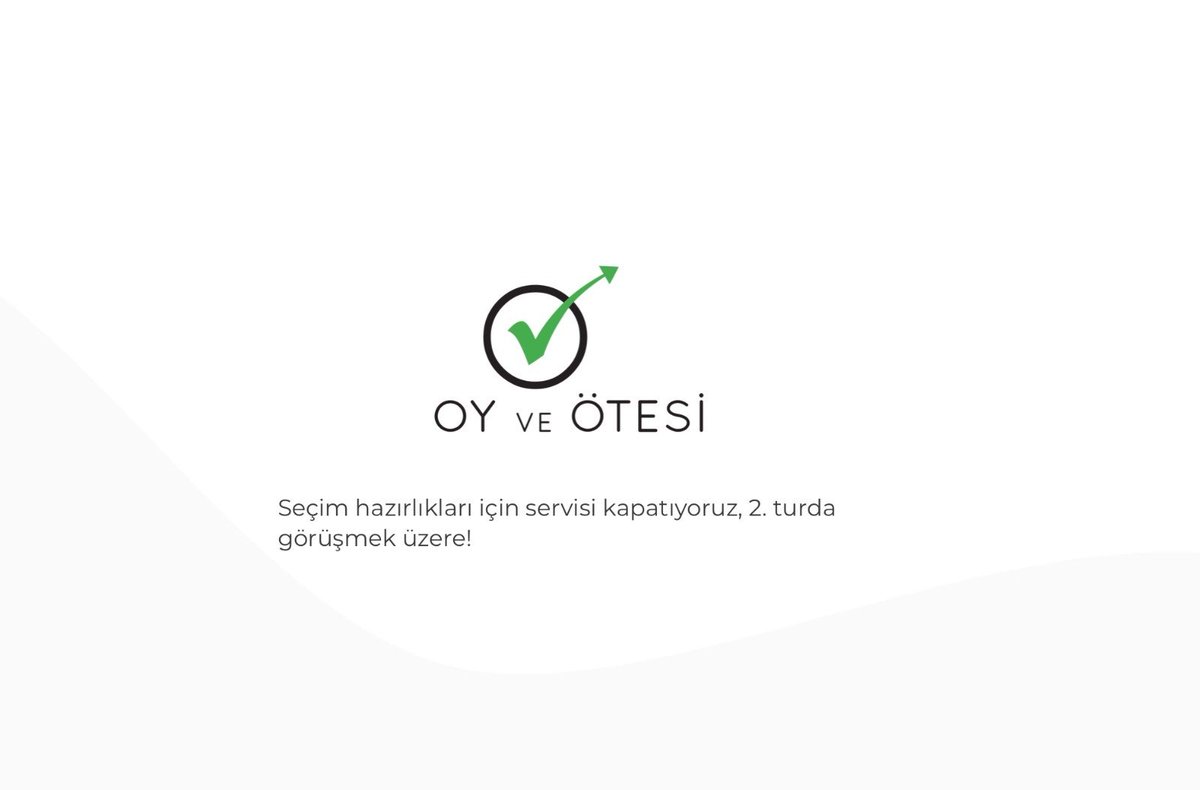 Aydın ÖZKAYA (@aydinozkaya) on Twitter photo Oy ve Ötesi
neden
1.Tur sandık tutanaklarına erişimi kapattı?
Erişim derhal açılmalı!
O tutanaklar sizin malınız değil; size temiz duygularla inanan, güvenen insanların emaneti...
<a href="/OyveOtesi/">Oy ve Ötesi</a> <a href="/secilturkkan/">Seçil Türkkan</a> Oy ve Ötesi
neden
1.Tur sandık tutanaklarına erişimi kapattı?
Erişim derhal açılmalı!
O tutanaklar sizin malınız değil; size temiz duygularla inanan, güvenen insanların emaneti...
<a href="/OyveOtesi/">Oy ve Ötesi</a> <a href="/secilturkkan/">Seçil Türkkan</a>