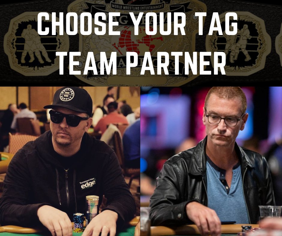 TournPokerEdge's tweet photo. Want to play the @WSOP Tag Team event with @claytoncomic or @derektenbusch? We got your buyin! Find out how to win on the latest episode of the TPE Podcast brought to you by @ACR_POKER.
https://t.co/OdCR1nKVm7 https://t.co/UjxT1h5eE2