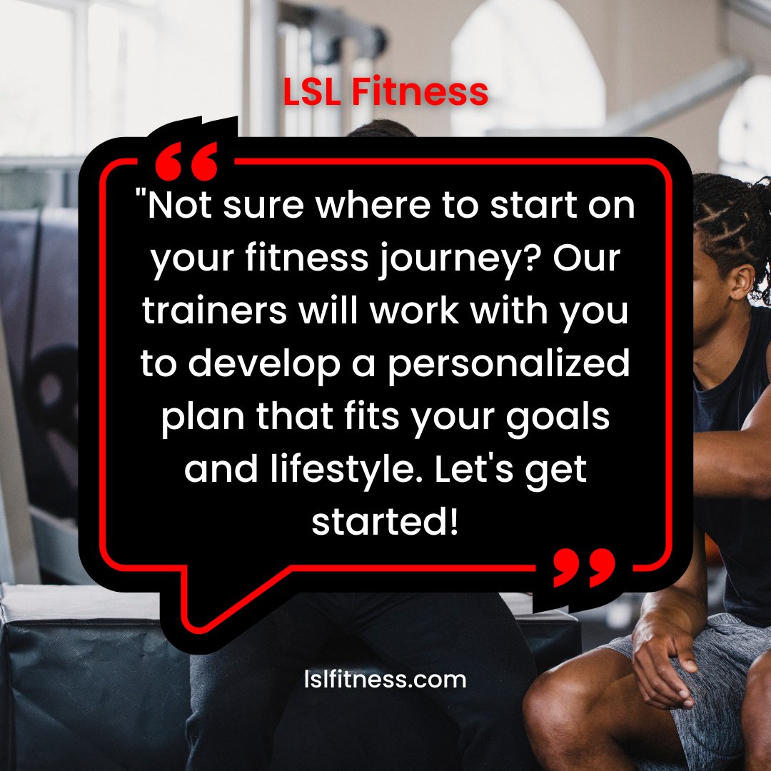 LeoSanLucas's tweet image. Not sure where to start on your fitness journey? Our trainers will work with you to develop a personalized plan that fits your goals and lifestyle. Let&apos;s get started! #LSLFitness #PersonalizedTraining #FitnessJourney