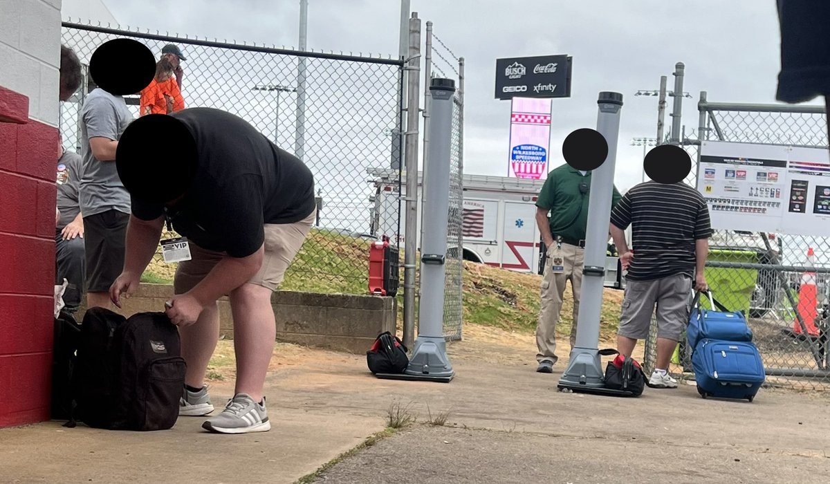 1/3 <a href="/NASCAR/">NASCAR</a> <a href="/MarcusSMI/">Marcus Smith</a> why are these autograph hounds allowed to have VIP passes, and bring suitcases full of cars to the track. I have seen this at multiple tracks.
They are ruining the experience for everyone else. By hounding the Drivers.

#NASCAR #NASCAR75