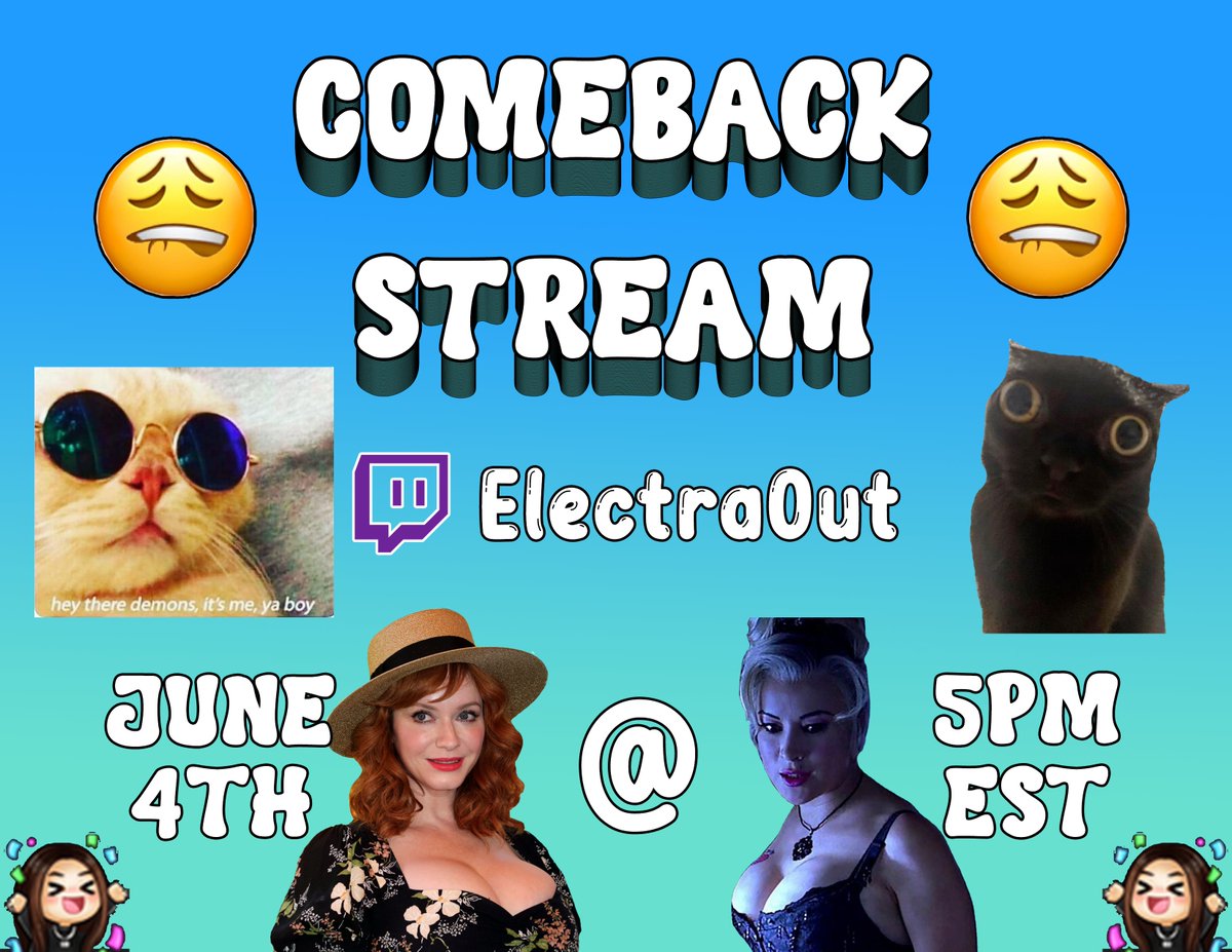 ElectraOut's tweet photo. guys its happening. June 4th @ 5 PM EST https://t.co/RRNm4390ey
