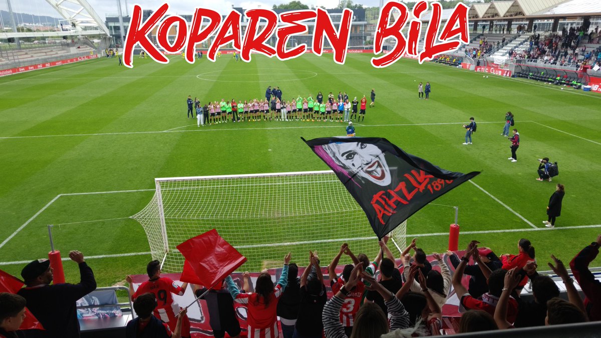 Denok batera koparen bila <a href="/AthleticClubFem/">Athletic Club</a> 💪💪💪