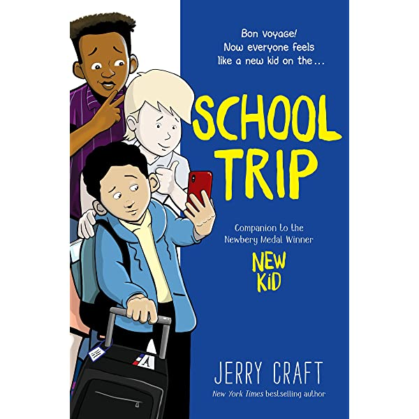 mmdaviesostrom's tweet photo. I just finished School Trip by @JerryCraft, and I can't recommend this graphic novel enough. It handles really important topics and themes with candour, humour, and grace.  Buy it for your kids. Buy it for yourself. https://t.co/4DwBty2qRi