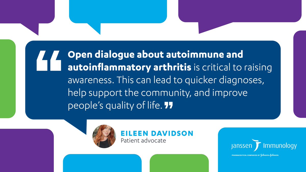 Meet Eileen Davidson (<a href="/chroniceileen/">Eileen Davidson - Rheumatoid Arthritis Advocate</a>) – a writer and patient advocate living with rheumatoid arthritis. RT to join us in raising awareness for the global autoimmune arthritis community this World Autoimmune &amp; Autoinflammatory Arthritis Day. #AiArthritisDay