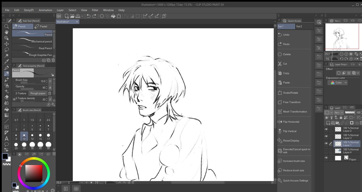 ничо больше и не рисовала #genshinimpact