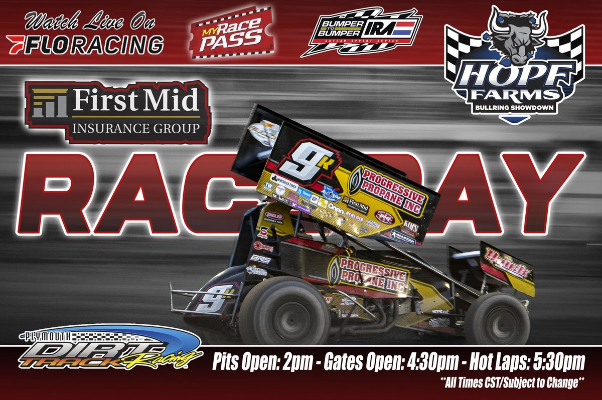 It’s Raceday with <a href="/IRA_sprints/">IRA Sprints</a>  at <a href="/plymouth_dirt/">The Plymouth Dirt Track</a>. 

📸Emily Schwanke
