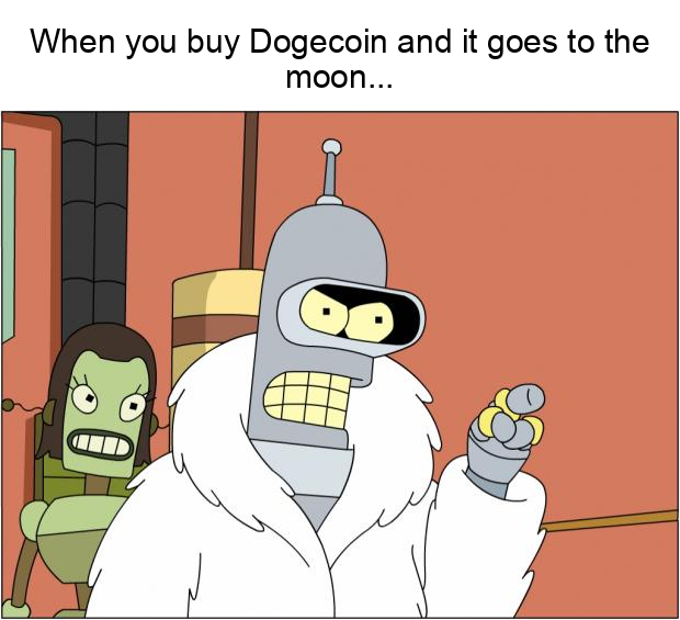 MemeThisBender's tweet photo. @Har_veey @dogeofficialceo "Can we get some dogecoin memes with Bender from Futurama?" 🤖💰 #dogecoin #meme #Futurama https://t.co/VWDJSWQ8ok