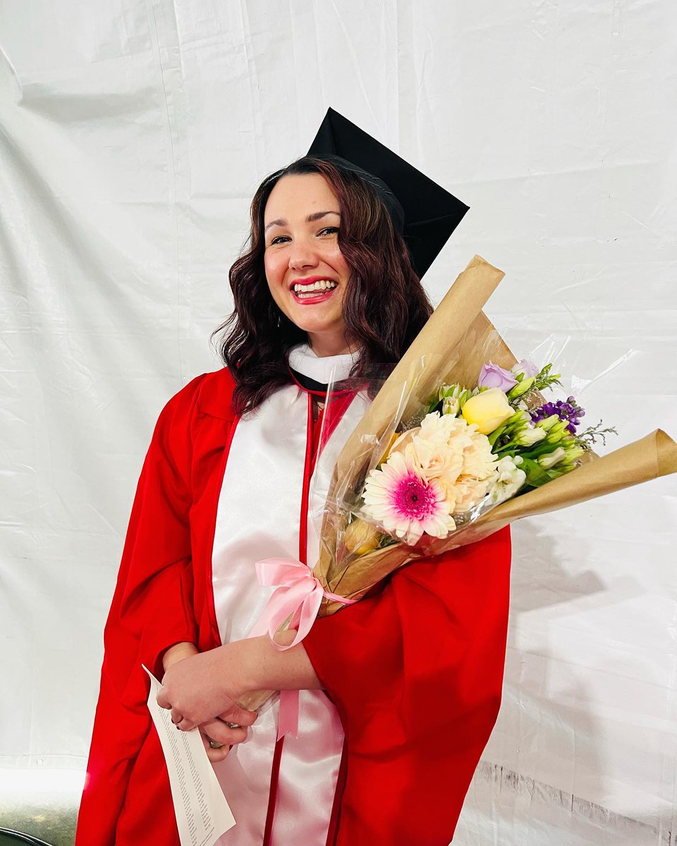 I (still have a summer term to complete but they let me walk since Boston University only has one graduation ceremony a year) did it !! 

🎓MA Emerging Media Studies