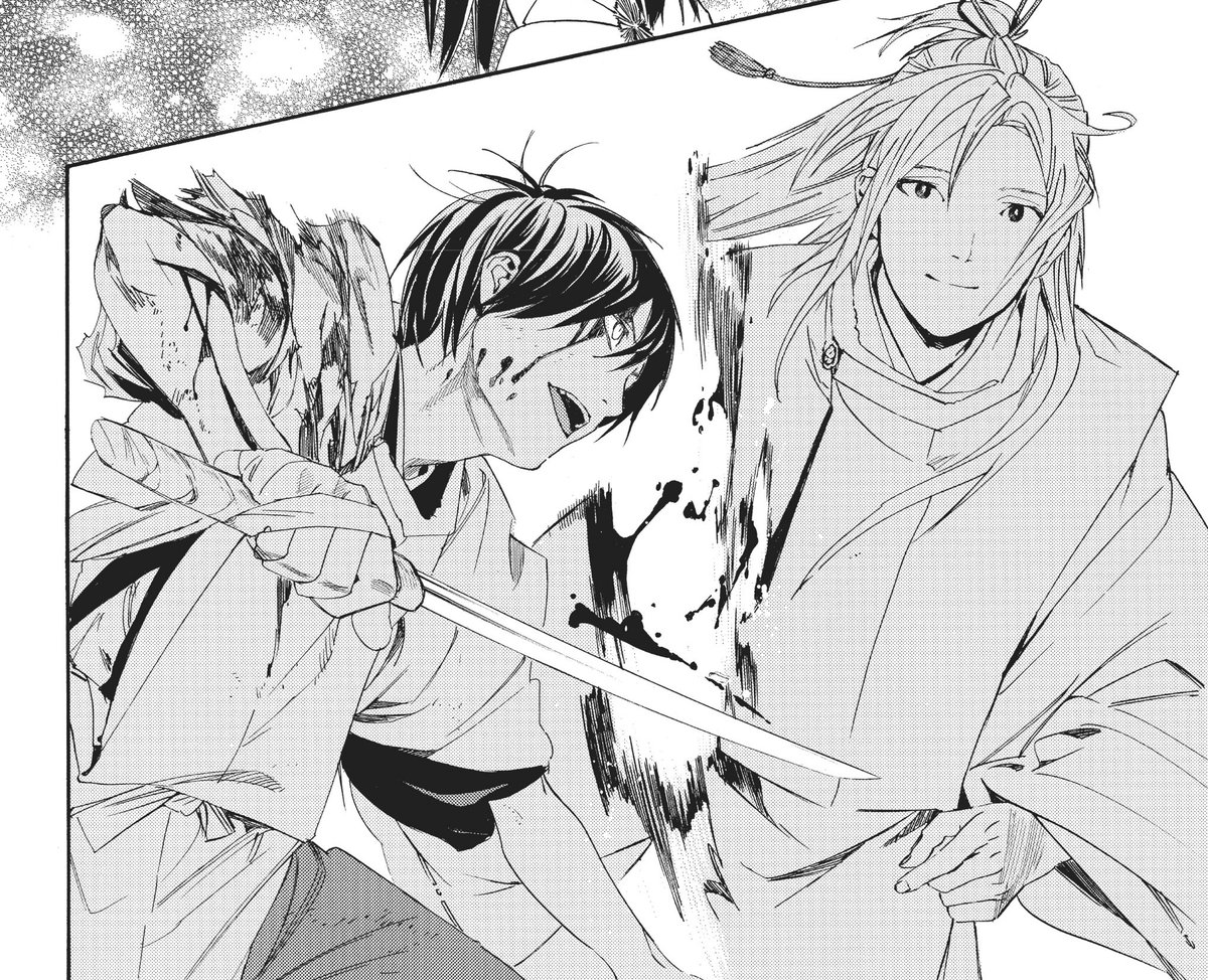 YUNO1660's tweet photo. Yato didn't do anything wrong Yato just didn't do anything wrong...
#Noragami ⛩ #NG66 #Yato 🎋 https://t.co/hBGOgCJR8f