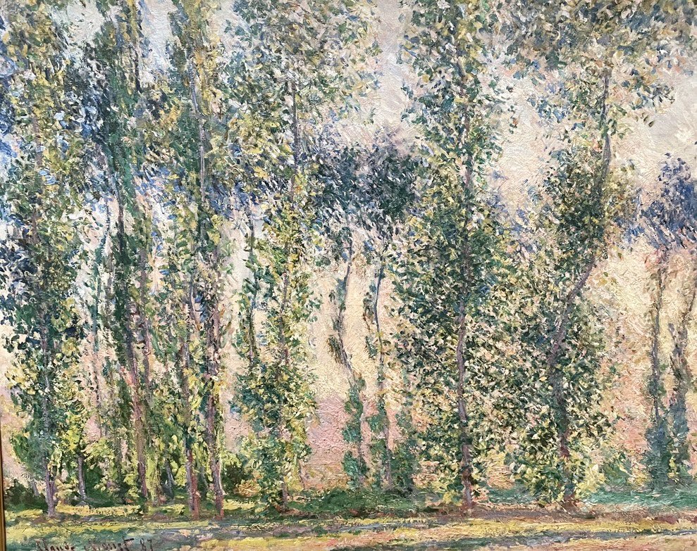 💚 Poplars at Giverny
       1887

💜 Claude Monet